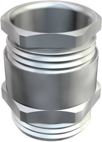 OBO Bettermann Kabelverschraubung aus Stahl in Silber, 5er-Pack - Bild 1