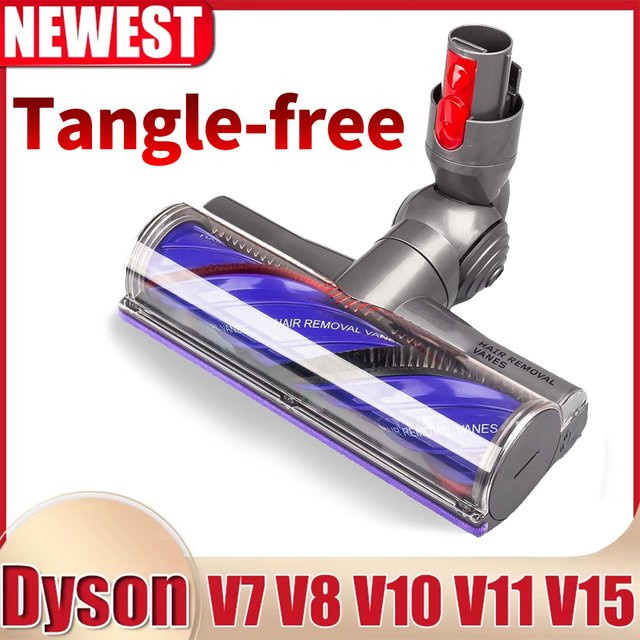 Dyson Anti-Tangle Direct Drive Reinigerkopf für V7 V8 V10 V11 V15 Staubsauger in Grau - Bild 1