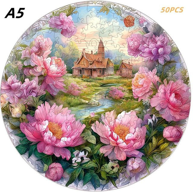 Yiran toy Schöne Landschaft Puzzle, ab 7 Jahre - Bild 1