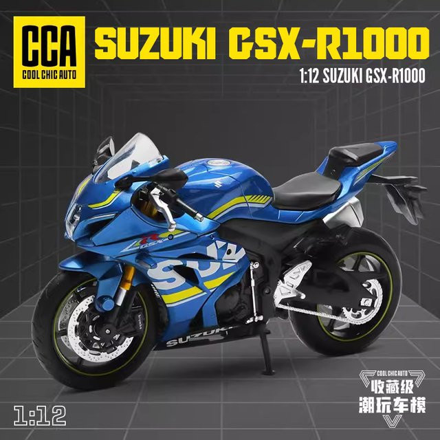 CCA Suzuki GXS-R1000, Motorrad Modell, 1:12, Metall - Bild 1