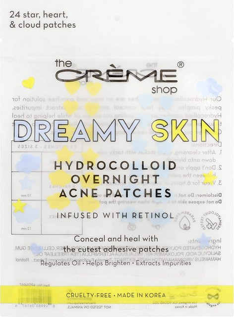 The Creme Shop Dreamy Skin Hydrocolloid-Akne-Pflaster, 24 Stück - Bild 1