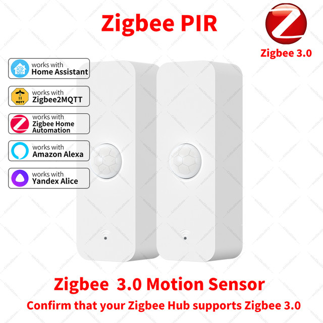 Zigbee 3.0 PIR-Bewegungssensor CriticalZone in Weiß für Home Assistant, Alexa und Zigbee2MQTT - Bild 1