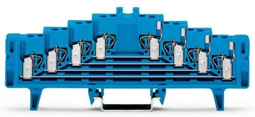 WAGO Rangierklemme 727-224/022-000 Zugfeder 7,62 mm Blau 50 Stück - Bild 1