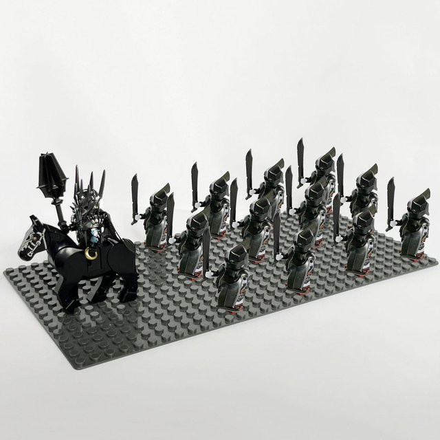 Bekool Der Herr der Ringe Schattenorcs Uruk-hai Minifiguren 13-teiliges Set - Bild 1