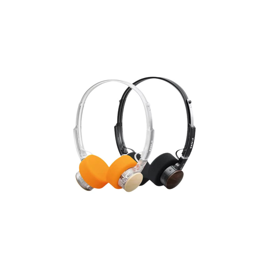 FIIO EH11 On-Ear-Bluetooth-Kopfhörer mit LDAC-Hi-Res-Audio und kraftvollem Bass in Schwarz, Transparent und Multicolour - Bild 1