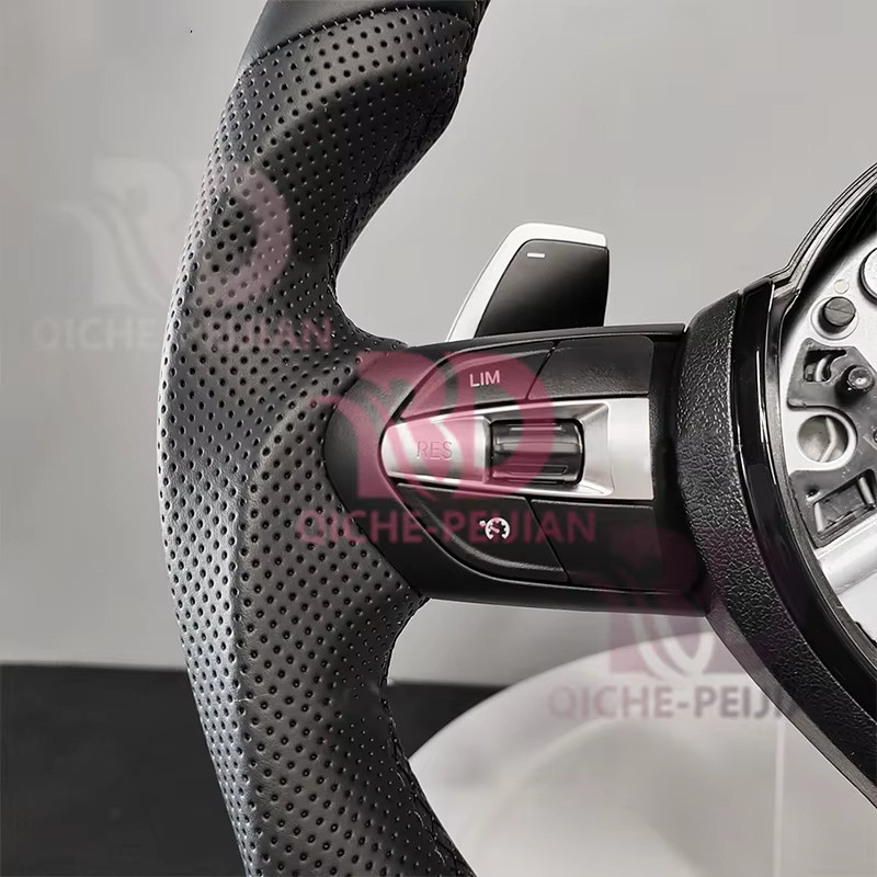 M Sport Lenkrad in Schwarz für BMW M5 F10 F11 M3 F30 F15 F16 F20 F21 F25 F26 - Bild 3