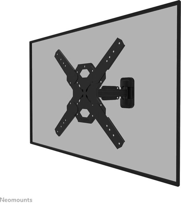 Neomounts WL40S-840BL14 TV-Wandhalterung in Schwarz für 32 bis 65 Zoll mit VESA 100x100 mm, neigbar und schwenkbar - Bild 2