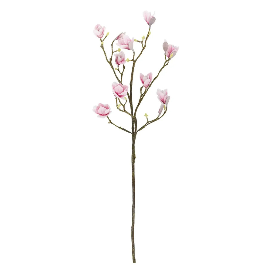 Bloomingville Kunstzweig Magnolie in Rosa, Höhe: 125 cm - Bild 1