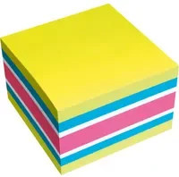 Soennecken Haftnotizwürfel Brilliant in Multicolour mit 450 Blättern - Bild 1