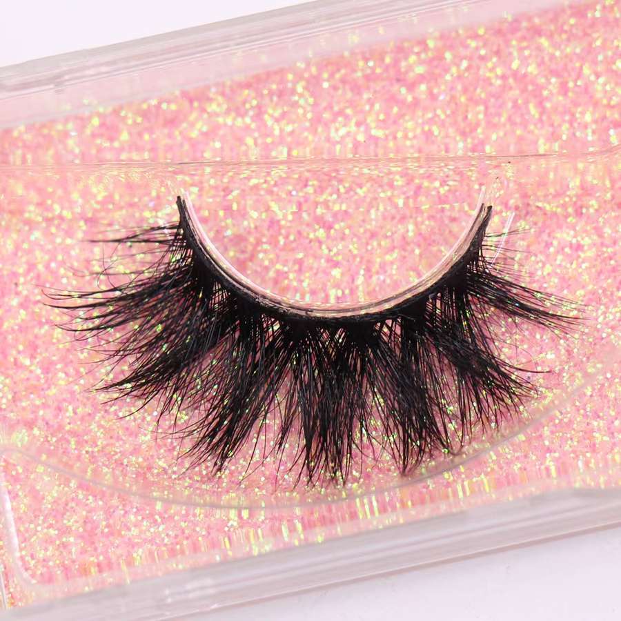 LEHUAMAO Falsche Wimpern, 3D Nerz, Wispy, Natürliche Wimpernverlängerung - Bild 2