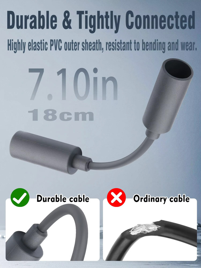 SZKOSTON DC-Verlängerungskabel Buchse auf Buchse für Starlink Mini, wasserdichter Stecker für Starlink Mini Zubehör - Bild 4