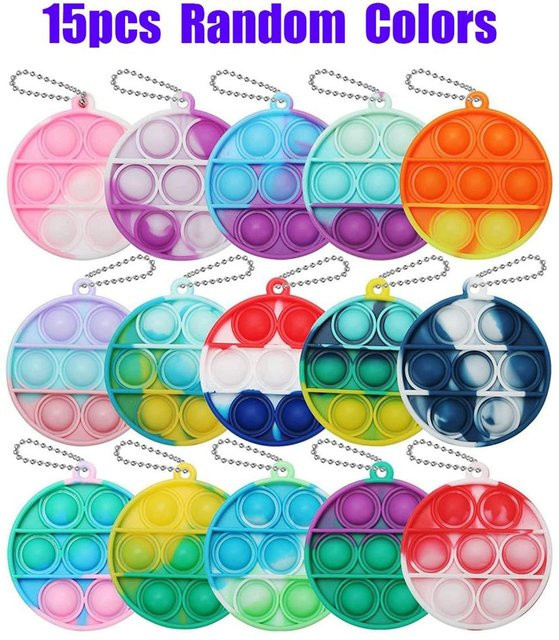A Family Of Home Textiles Mini Pop Push Fidget Spielzeuge, 15-30 Stück - Bild 1