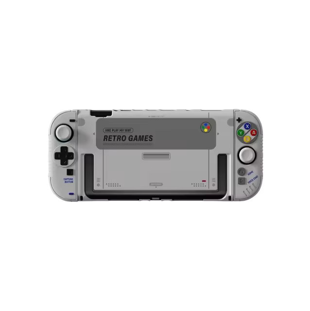 IINE Switch 2 Controller-Schutzhülle aus Silikon mit Joystick-Kappen und Hauptgeräte-Schutzschale in Weiß - Bild 2