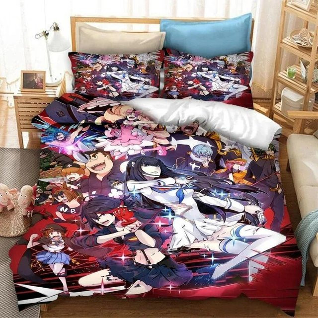 Kill La Kill Anime Bettwäsche Set Multicolor B/H: 135 x 200 cm - Bild 1