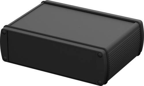 Bopla ABPH 1600-0100 ALUBOS_SET Profil-Gehäuse aus Aluminium in Schwarz RAL 9005, B/T/H: 169 x 100 x 52 mm - Bild 1