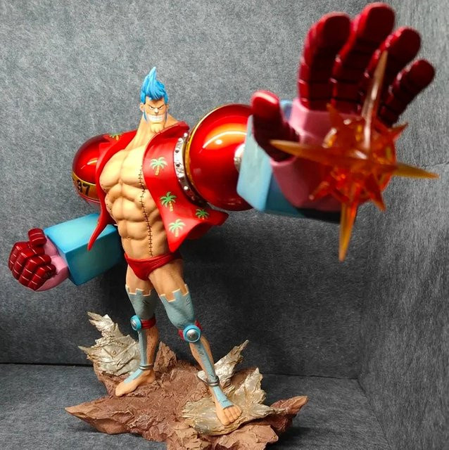 Bandai One Piece Franky Statue, Actionfigur, 30cm, Kunststoff - Bild 1