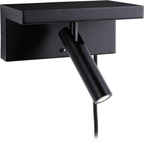 Paulmann Jerik 71107 LED-Wandleuchte in Schwarz matt, dimmbar, warmweiß - Bild 1