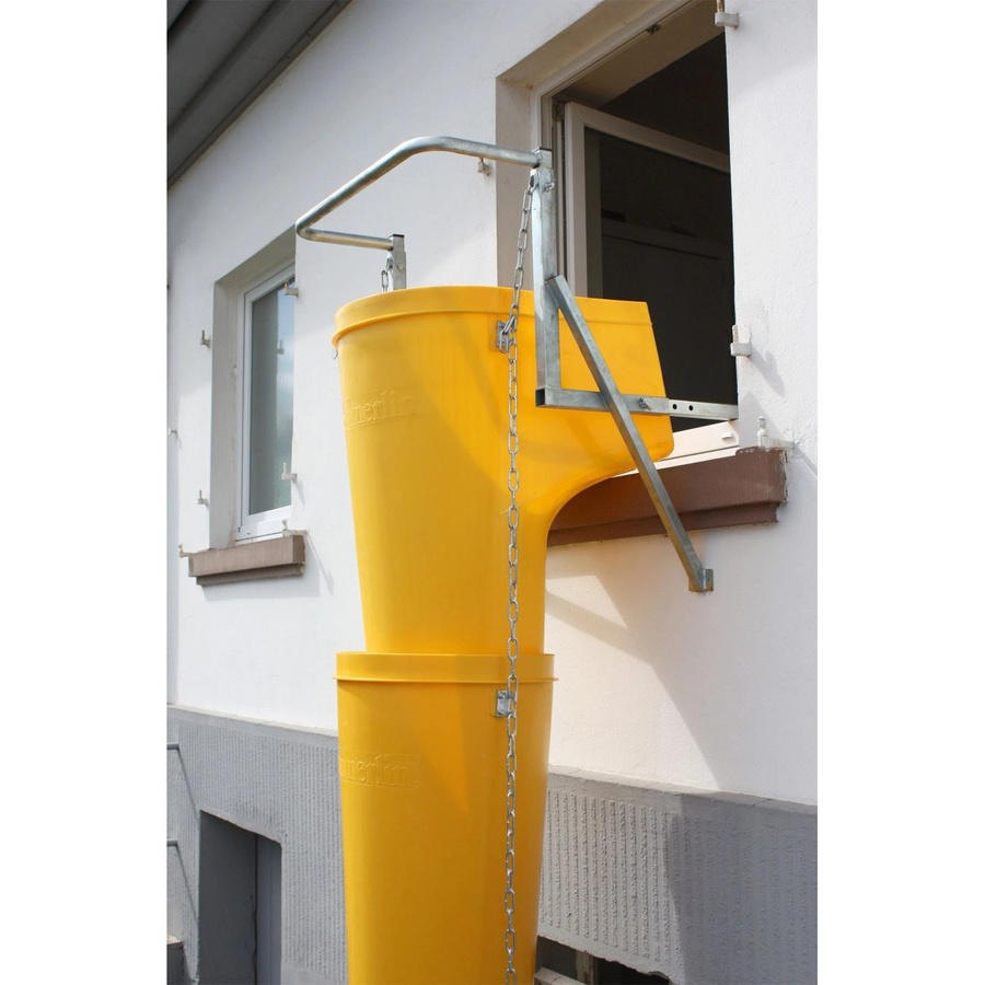 Haemmerlin Fensterbrüstungsbefestigung für Schuttrutsche - Bild 2