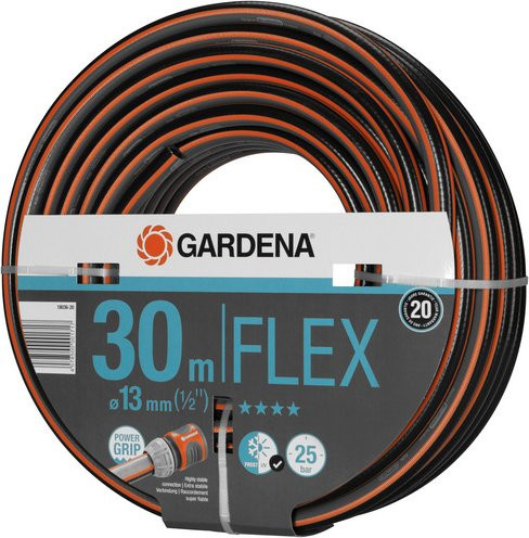 GARDENA Comfort FLEX Gartenschlauch, 1/2 Zoll, 30 m, grau - Bild 1