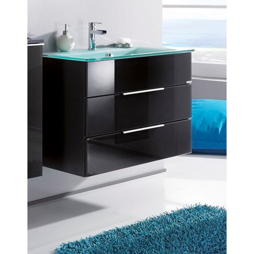 FACKELMANN Waschplatz-Set KARA in Anthrazit Grau mit Breite: 80 cm - Bild 2