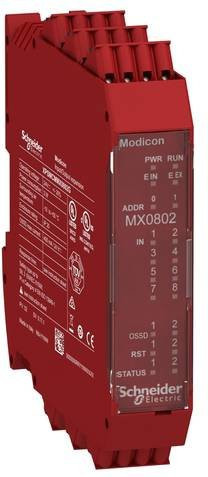 Schneider Electric XPSMCMMX0802G Erweiterungsmodul in Rot - Bild 1