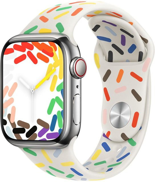 MY-CASE Uhrenarmband Silikon, Bunt, Unisex - Bild 1