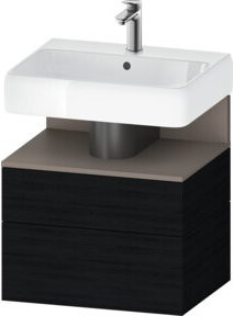 Duravit Waschtischunterschrank Qatego mit Nischenbereich, B/T/H: 59 x 47 x 59 cm - Bild 1