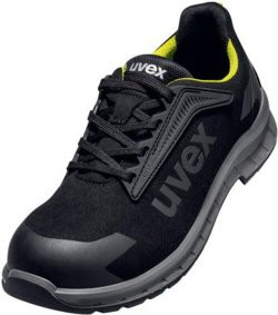 Uvex Sicherheitshalbschuh uvex 2 trend S3S in Schwarz Gelb Größe 49 Weite 12 - Bild 1