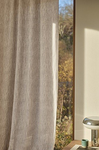 Jotex TINA Multifunktionsgardine beige semi-transparent modern Breite: 140 cm - Bild 1