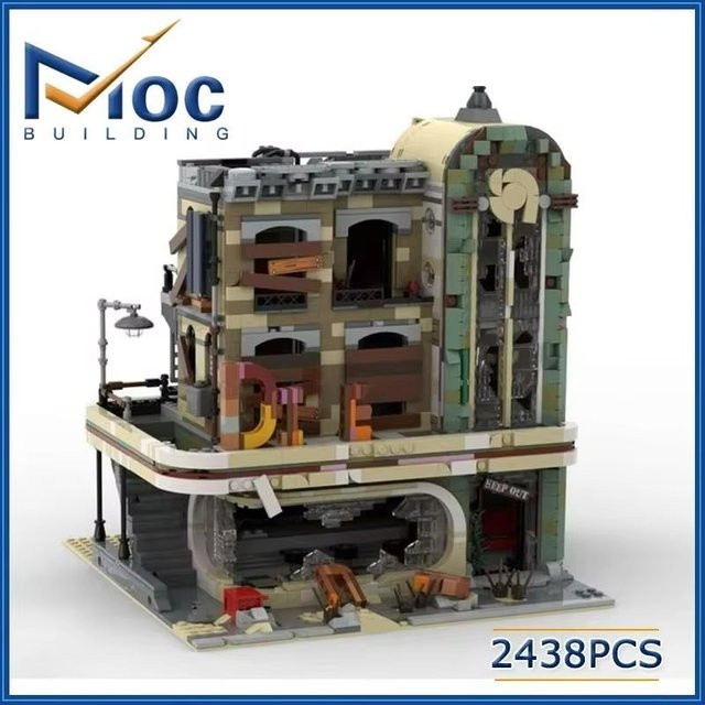 MOCBUILDING Downtown Diner, Modell Bausteine, Architektur Spielzeug - Bild 1