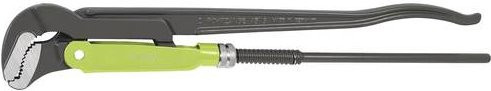 Rennsteig Werkzeuge Eck-Rohrzange 45° S-Maul 131 020 2 aus Chrom-Vanadium-Stahl für Rohr-Ø max. 2 Zoll, Länge: 530 mm, Spannweite: 0-70 mm - Bild 1