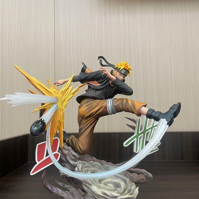 Bandai Naruto Anime Figur Kopf bewegbar PVC 22 cm - Bild 1