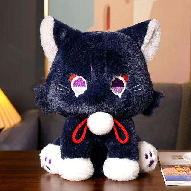 Andralyn Genshin Impact Scaramouche Katze, Plüschpuppe - Bild 1
