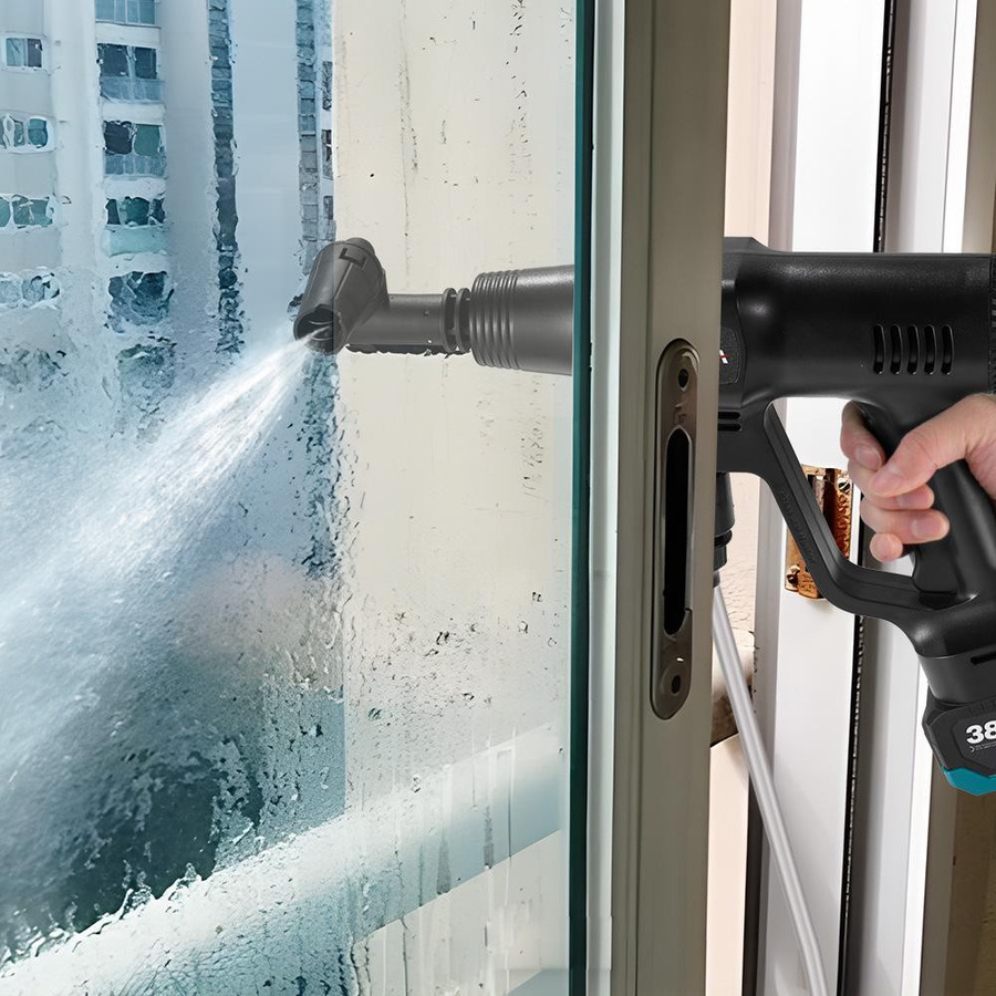 YOFIDRA 6in1 Bürstenloser Hochdruckreiniger mit 200 Bar und Akku für Makita 21V 18V Pin - Bild 3