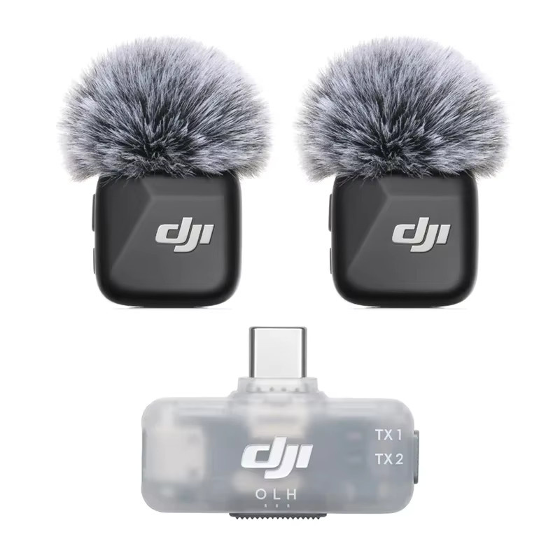 DJI Mic Mini-Sender und mobiler Empfänger Plug-and-Play für mobile Aufnahmen in Weiß - Bild 2