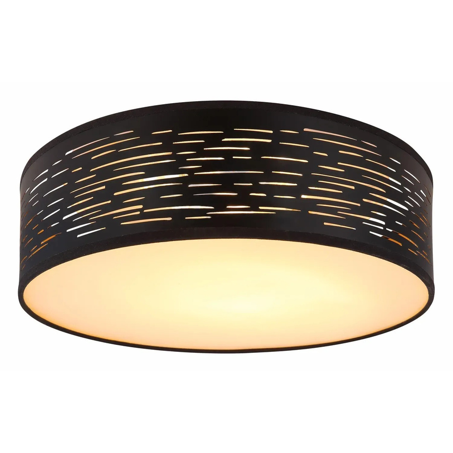 Globo LED-Deckenleuchte Tunno Schwarz Durchmesser: 38 cm - Bild 2