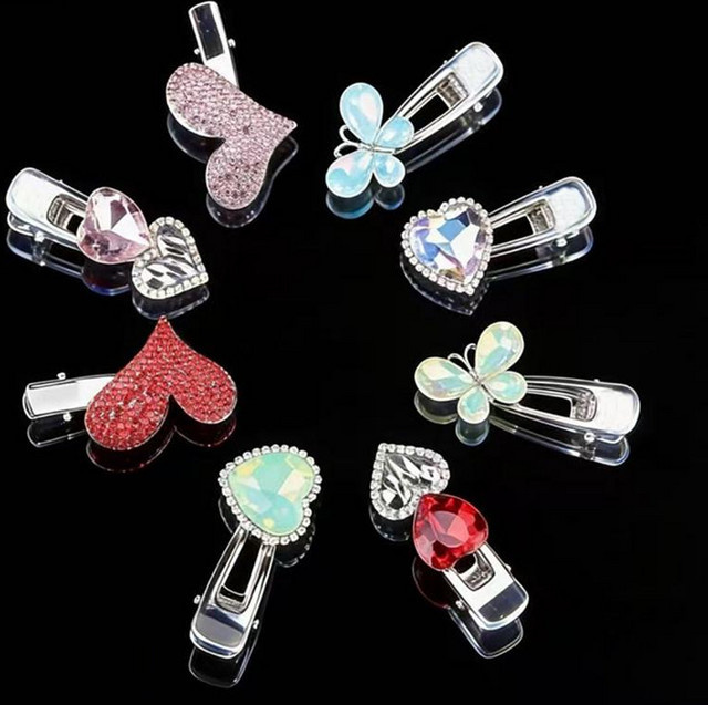 Kiss Jewelry Haarspangen mit Schmetterling, Schleife, Stern und Herz, Damen - Bild 1