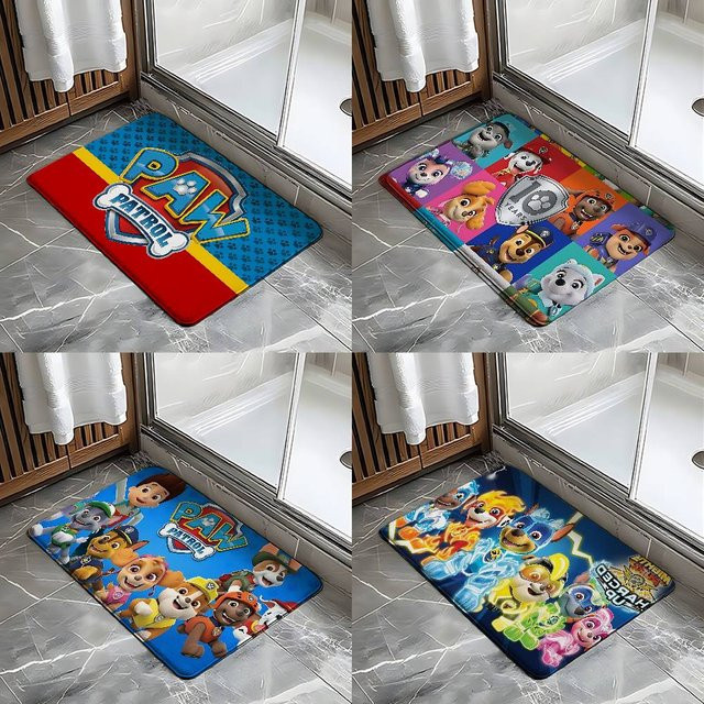 Rutschfeste Anime Fußmatte von Beast Kingdom mit Grafikdesign, B/T: 60 x 40 cm, Mehrfarbig - Bild 1