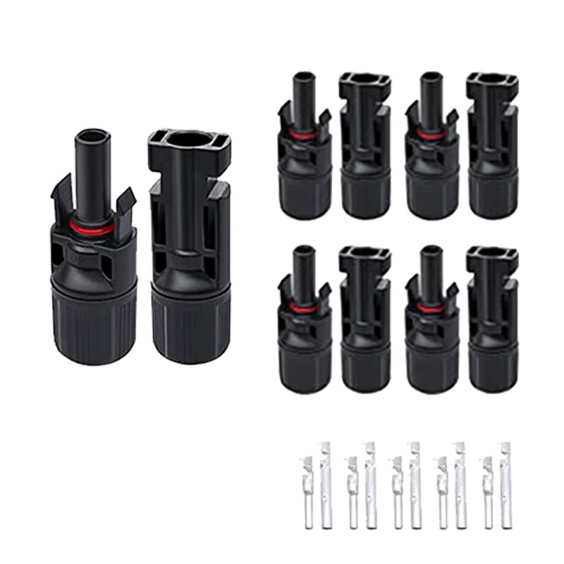 5 Paare Solar PV Stecker Set mit 2 Spannern in Schwarz für Solar Kabel 2,5/4/6mm2 - Bild 2