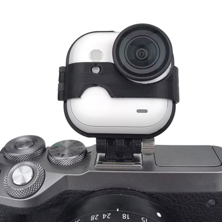 Insta360 Hot Shoe Mount Adapter für Action Kamera in Schwarz - Bild 4