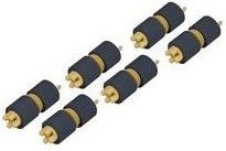 CoreParts Papiervorschubrollen-Kit 6 Stück, Schwarz, MSP7916 - Bild 1