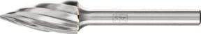 PFERD Hartmetall Frässtift Spitzbogen SPG universal grob, Durchmesser: 12 mm, Länge: 25 mm, Schaft-Durchmesser: 6 mm, Farbe: Silber - Bild 1