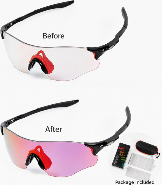 BEAU FIVE Sportsonnenbrille, randlos, polarisiert, multicolor, Unisex - Bild 1