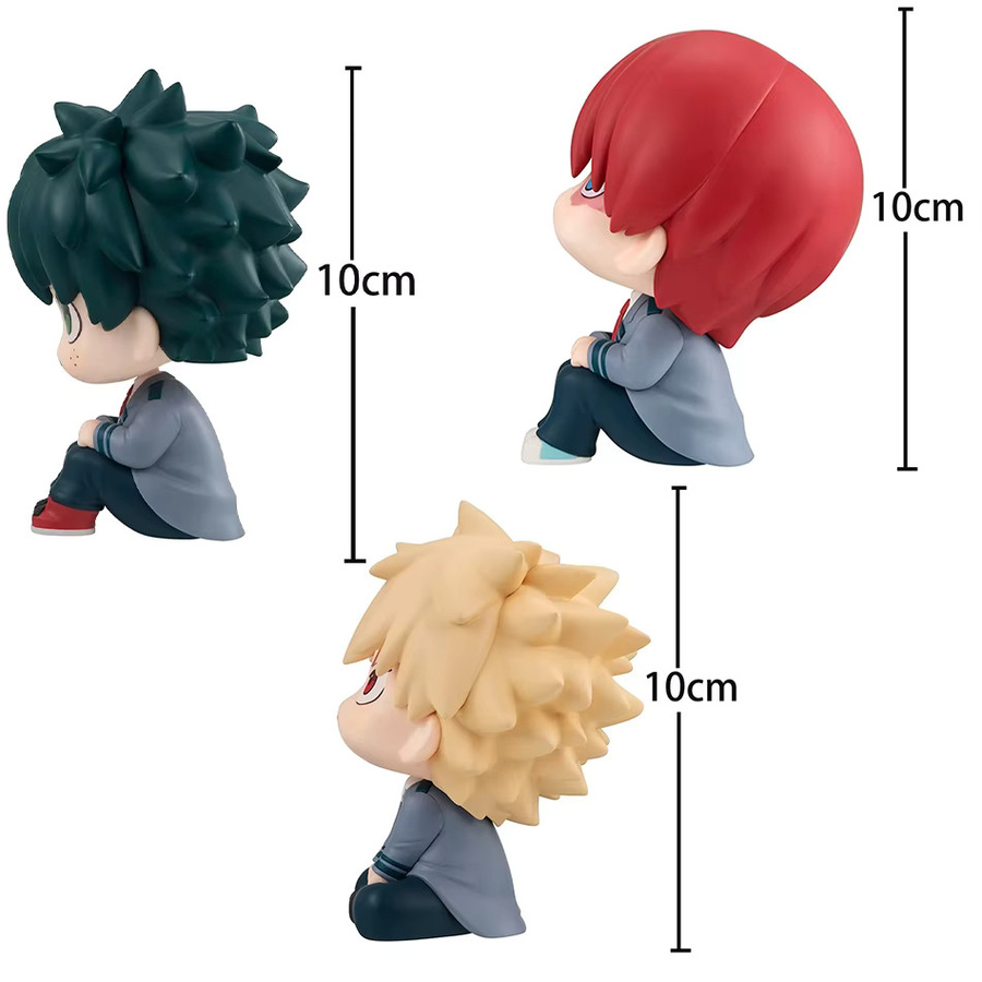 Bandai My Hero Academia Bakugou Katsuki Midoriya Izuku, Action Figuren, Einzelfigur, Kunststoff, Bunt / Mehrfarbig - Bild 3
