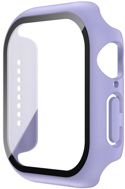 Apple Schutzhülle mit gehärtetem Glas, Lila, für Apple Watch - Bild 1