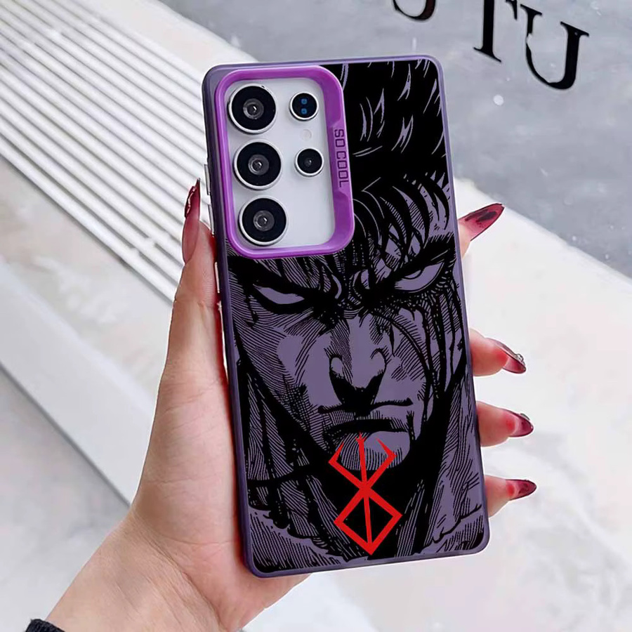 Berserk Fantasy Anime Silikon-Handyhülle für Samsung Galaxy S26 S25 S24 S23 S22 S21 S20 FE Ultra Plus in Bunt - Bild 2