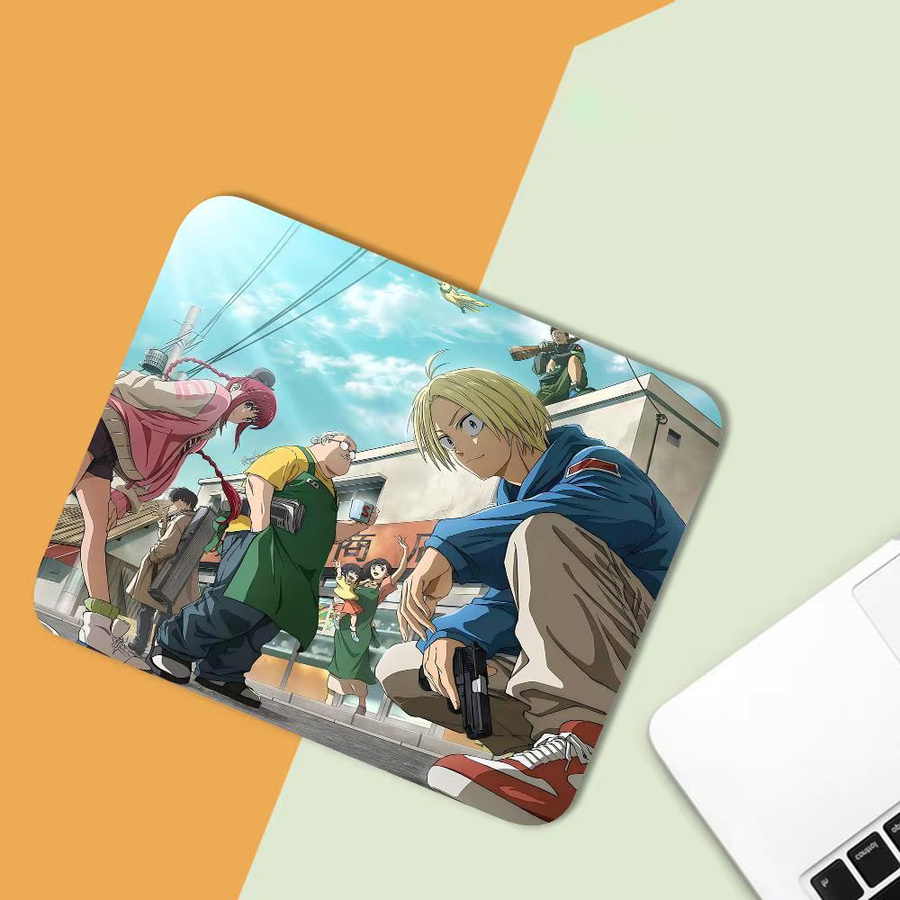 Japanisches Anime-Mauspad SAKAMOTO DAYS in Multicolour als kreative Schreibtischunterlage und Spiel-Mauspad - Bild 5