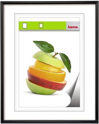 Hama Sevilla Kunststoffrahmen Schwarz B: 40 cm, H: 50 cm - Bild 1