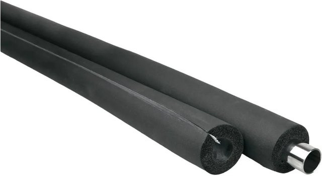 NMC Selbstklebende Rohrisolierung aus flexiblem EPDM-Gummi in Schwarz, Länge: 2 m, B/H: 35 x 15 mm - Bild 1