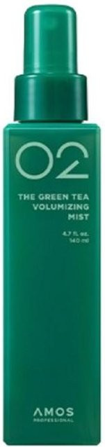 AMOS Professional Grüner Tee Volumengebendes Spray, 140 ml, Feines Haar - Bild 1